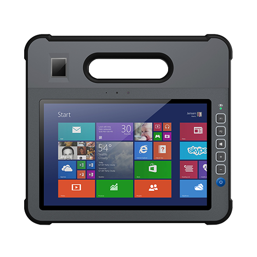 Estone MD-100A Rugged Android Tablet — Front View